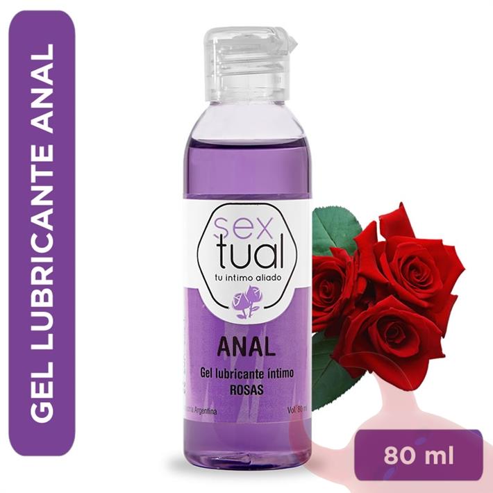  Gel anal con aroma a rosas 80 ml 